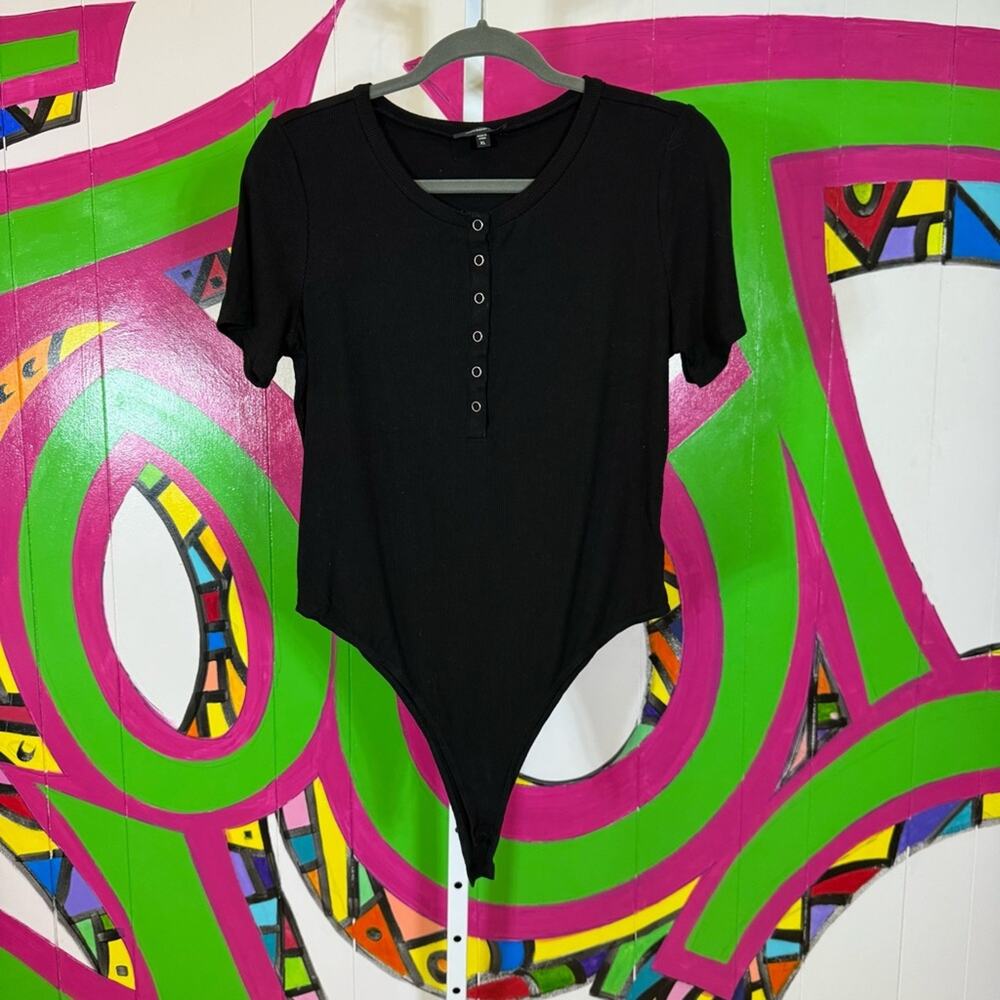 Mittoshop. Ribbed Bodysuit Short sleeve. Size XL. In excellent condition!